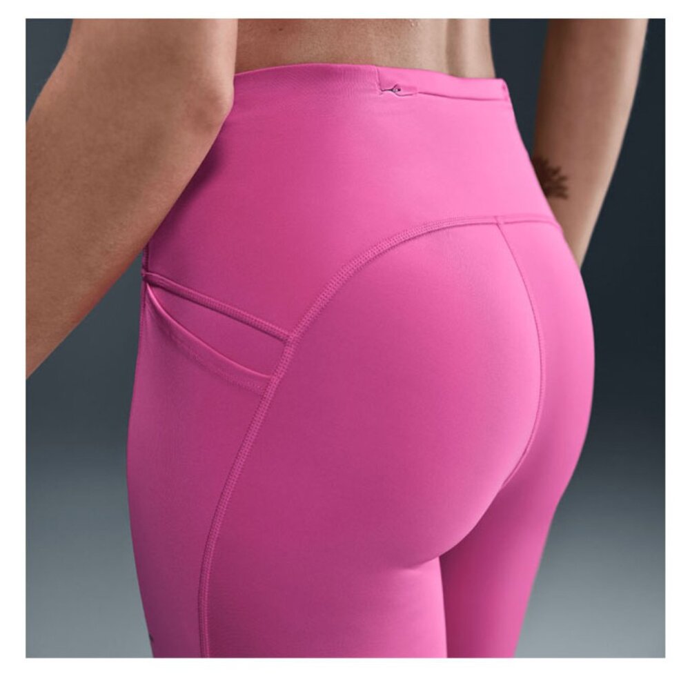NIKE SWIFT DRI FIT RUNNING 7/8 LEGGINGS - Picture 2 of 2